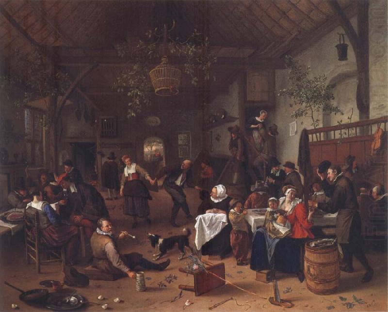 Merry Company in an inn, Jan Steen